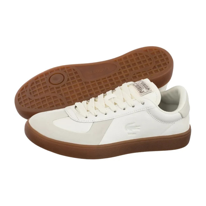 Lacoste Baseshot Pro 126 5 SFA Off Wht/Gum- Suede 751SFA0088.40F (LC468-a) sportiniai bateliai