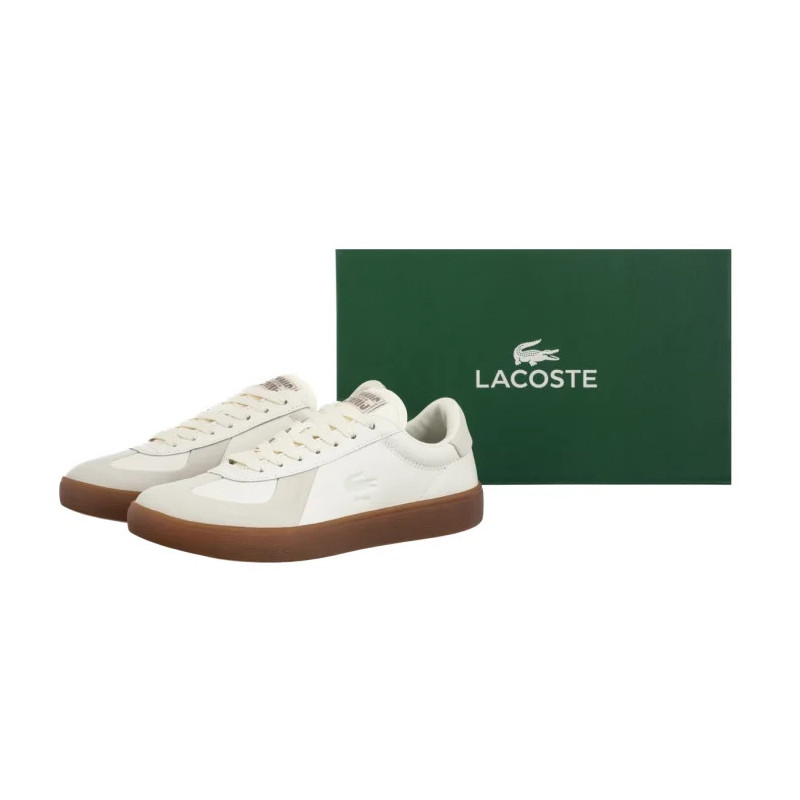Lacoste Baseshot Pro 126 5 SFA Off Wht/Gum- Suede 751SFA0088.40F (LC468-a) sportiniai bateliai