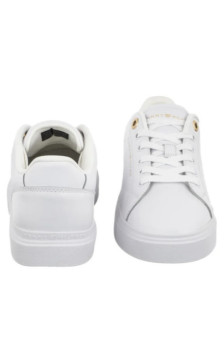 Tommy Hilfiger Th Feminine Cupsole Leather White FW0FW09105 YBS (TH1457-a) sportiniai bateliai