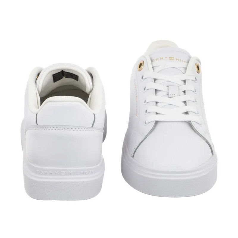 Tommy Hilfiger Th Feminine Cupsole Leather White FW0FW09105 YBS (TH1457-a) sportiniai bateliai