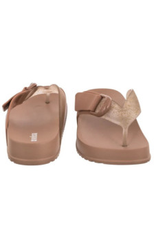 Melissa Cozy Thong Ad 37742/BN748 Brown/Glass Rice Husk (ML383-a) bateliai