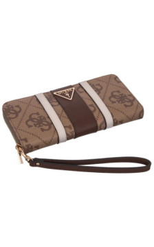 Guess Laurel II Slg Lrg Zip Around SWSS74 59146 Latte Logo/Brown (GU865-a) rankinė