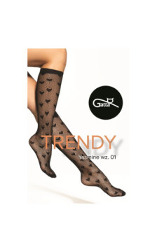 Gatta tinklinės kojinės iki kelių