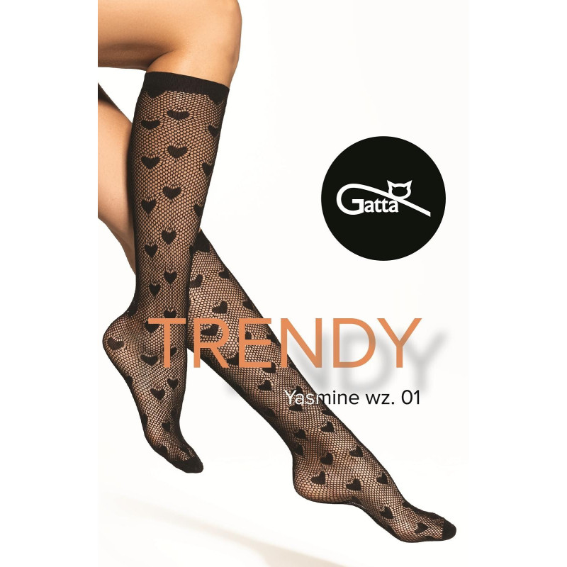 Gatta tinklinės kojinės iki kelių