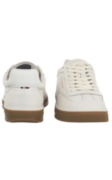 Tommy Hilfiger Th Lo Lux Lth Ecru FM0FM05815 YBL (TH1463-a) sportiniai bateliai