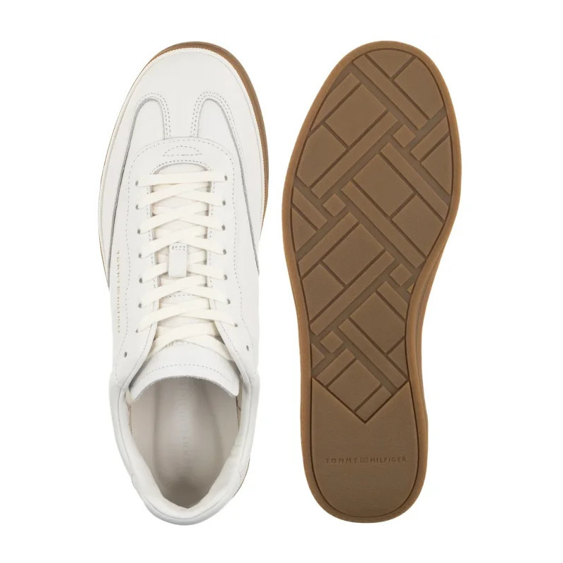Tommy Hilfiger Th Lo Lux Lth Ecru FM0FM05815 YBL (TH1463-a) sportiniai bateliai