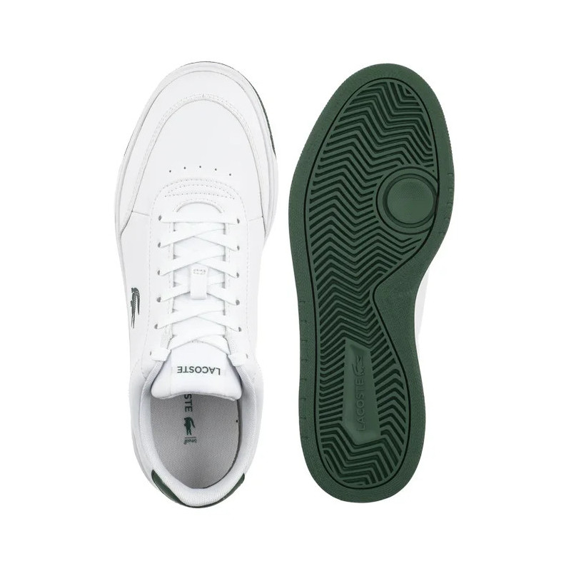 Lacoste Court Pro 225 2 SMA Wht/Dk-Grn - Synthetic 750SMa00741R5 (LC470-a) batai
