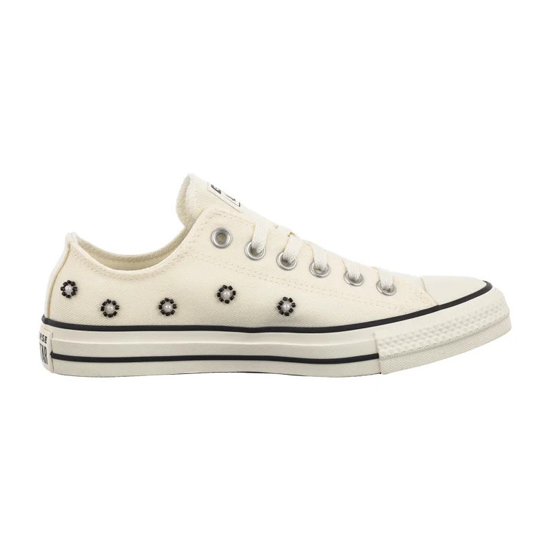 Converse CTAS OX Egret/Black/Egret A17784C (CO835-a) bateliai