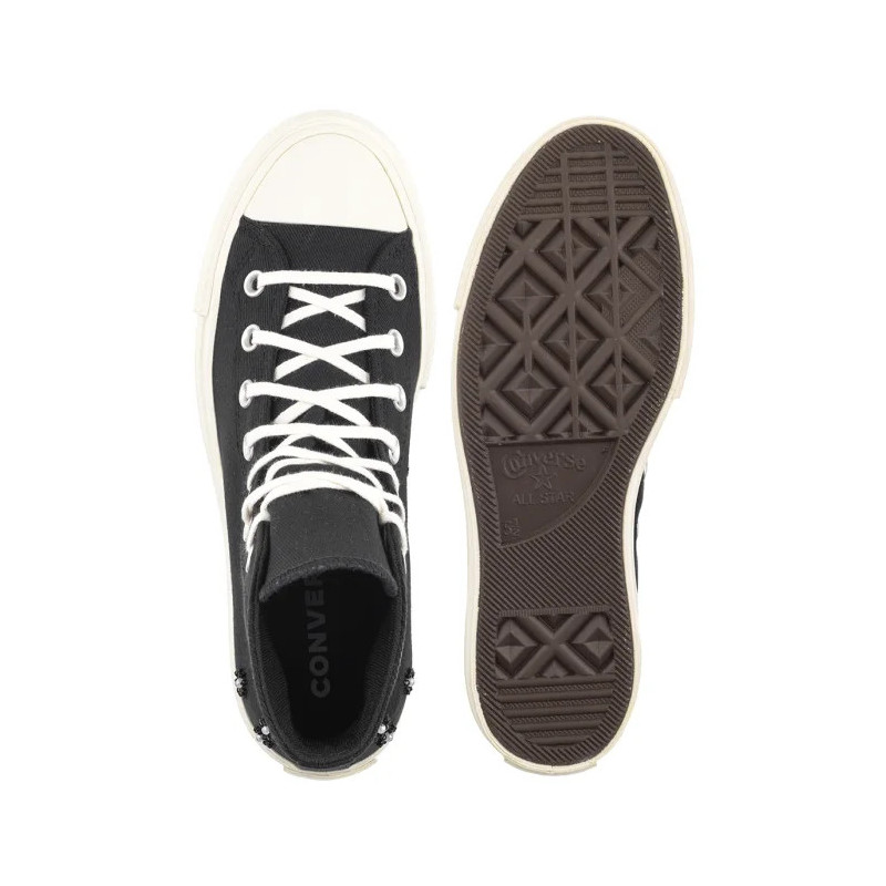 Converse CTAS LIFT HI Black/Black/Egret A17787C (CO838-a) bateliai