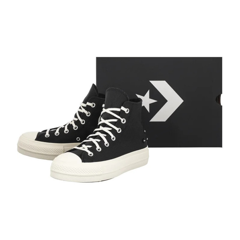 Converse CTAS LIFT HI Black/Black/Egret A17787C (CO838-a) bateliai