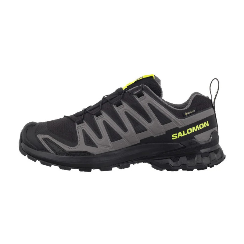 Salomon XA PRO 3D V9 GTX Black/Dark Gull Gray/Acid Lime 479873 (SO39-a) bėgimo bateliai