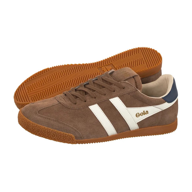 Gola Gola Men's Elan Trainer Tobacco/Off White/Navy CMB538 (GO2-a) sportiniai bateliai