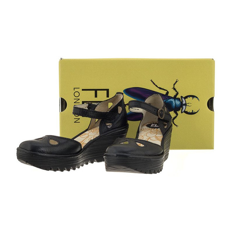 FLY London Yuna Mousse Black P500016090 (FL164-c) batai