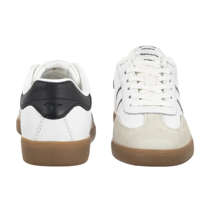 Tamaris Białe 1-23624-43 125 White/Black (TM522-c) batai
