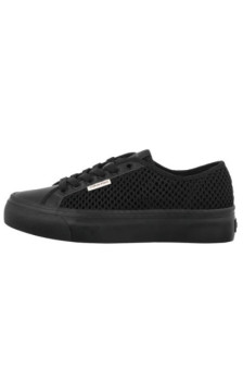 Calvin Klein Vulc Flatf Lace Up Lin Mesh Triple Black HW0HW02971 0GJ (CK731-b) sportiniai bateliai