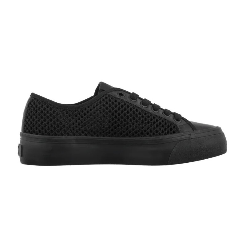 Calvin Klein Vulc Flatf Lace Up Lin Mesh Triple Black HW0HW02971 0GJ (CK731-b) sportiniai bateliai