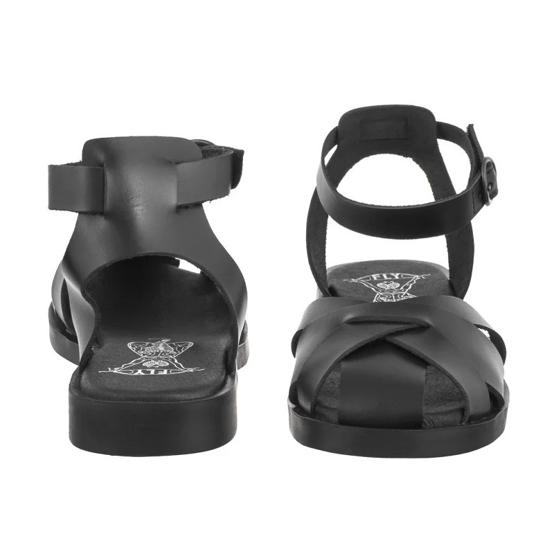 FLY London Alli409fly Bridle Black P145409000 (FL435-a) sandalai
