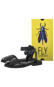 FLY London Alli409fly Bridle Black P145409000 (FL435-a) sandalai