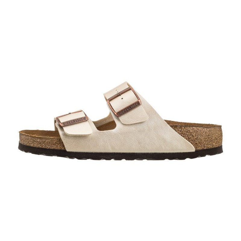 Birkenstock Arizona BF Graceful Pearl White 1009921 (BK69-a) Moteriški batai/šlepetės