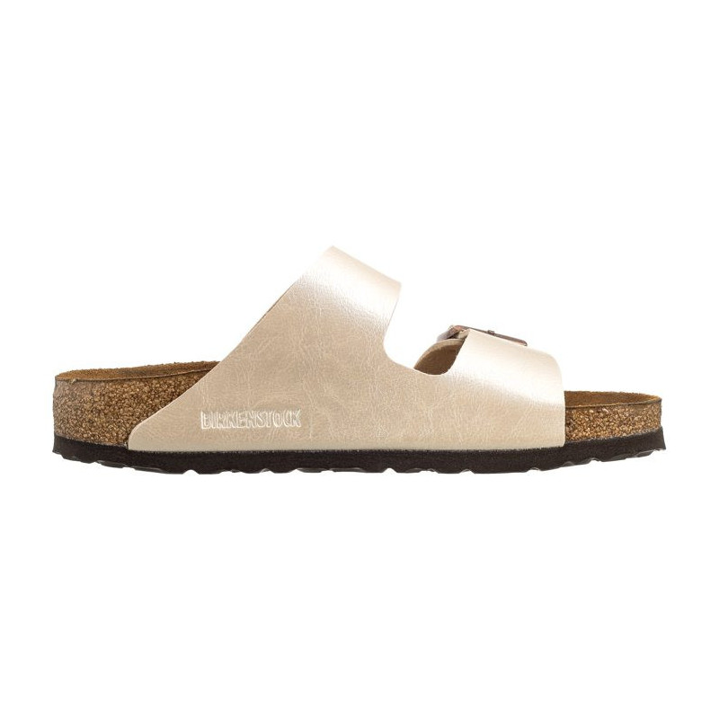 Birkenstock Arizona BF Graceful Pearl White 1009921 (BK69-a) Moteriški batai/šlepetės