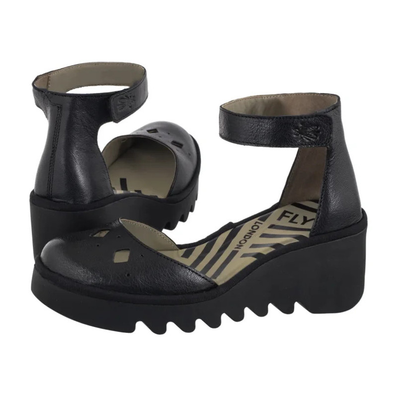 FLY London Boij626fly Mousse Black P501626003 (FL441-a) batai