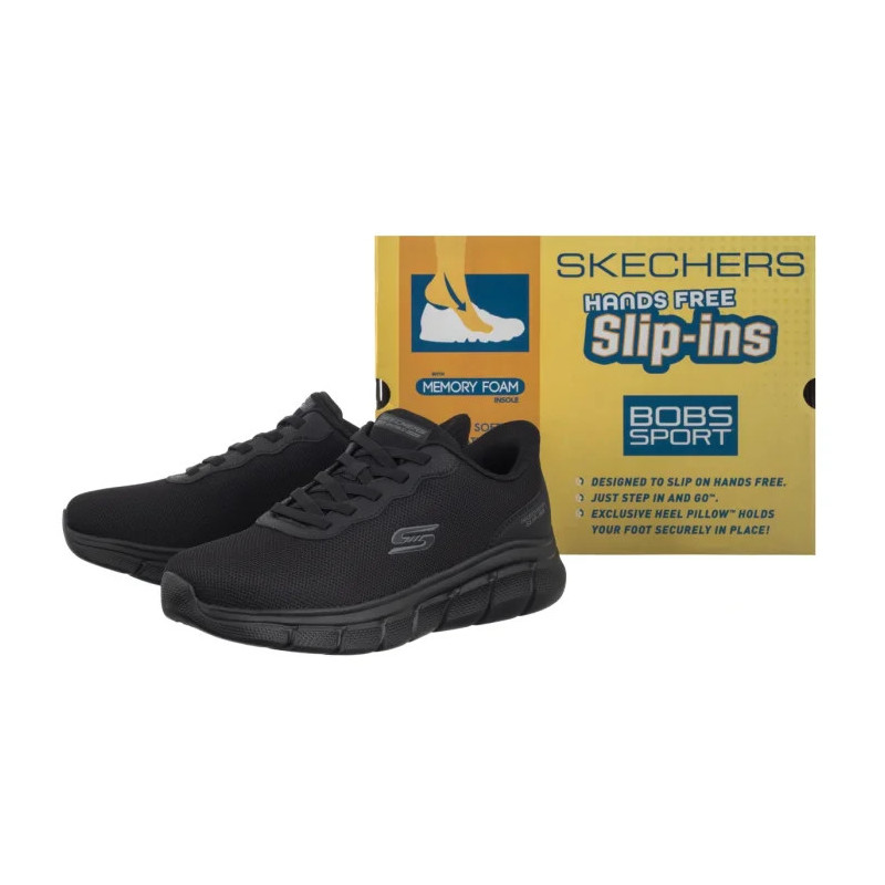 Skechers Bobs B Flex-Glacial Edge Black 118113/ BBK (SK306-b) sportiniai bateliai