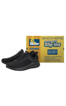 Skechers Bobs Squad Chaos- Solid Step Black 118312/BBK (SK307-b) sportiniai bateliai