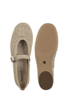 Tamaris Brązowe 1-22125-46 900 Bronce (TM575-a) bateliai