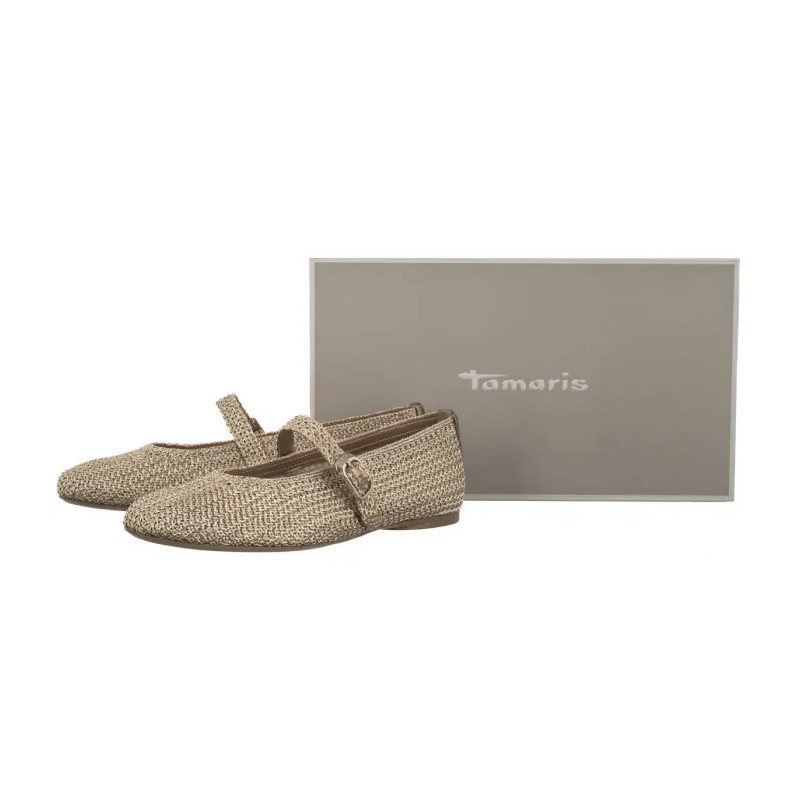 Tamaris Brązowe 1-22125-46 900 Bronce (TM575-a) bateliai