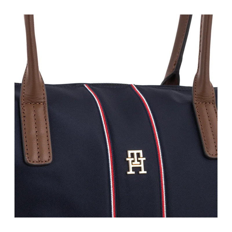 Tommy Hilfiger Popette Tote Corp AW0AW17706 0GY (TH1465-a) rankinė