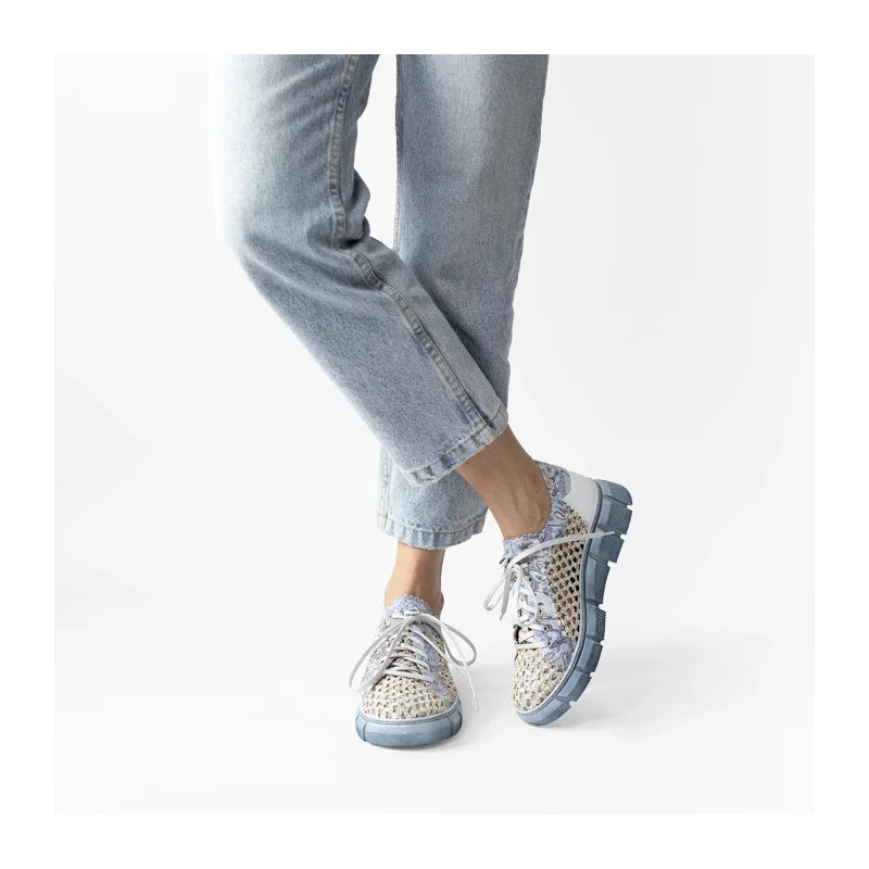 Maciejka Niebieskie/Beżowe 05850-06/00-1 (MA1006-a) batai