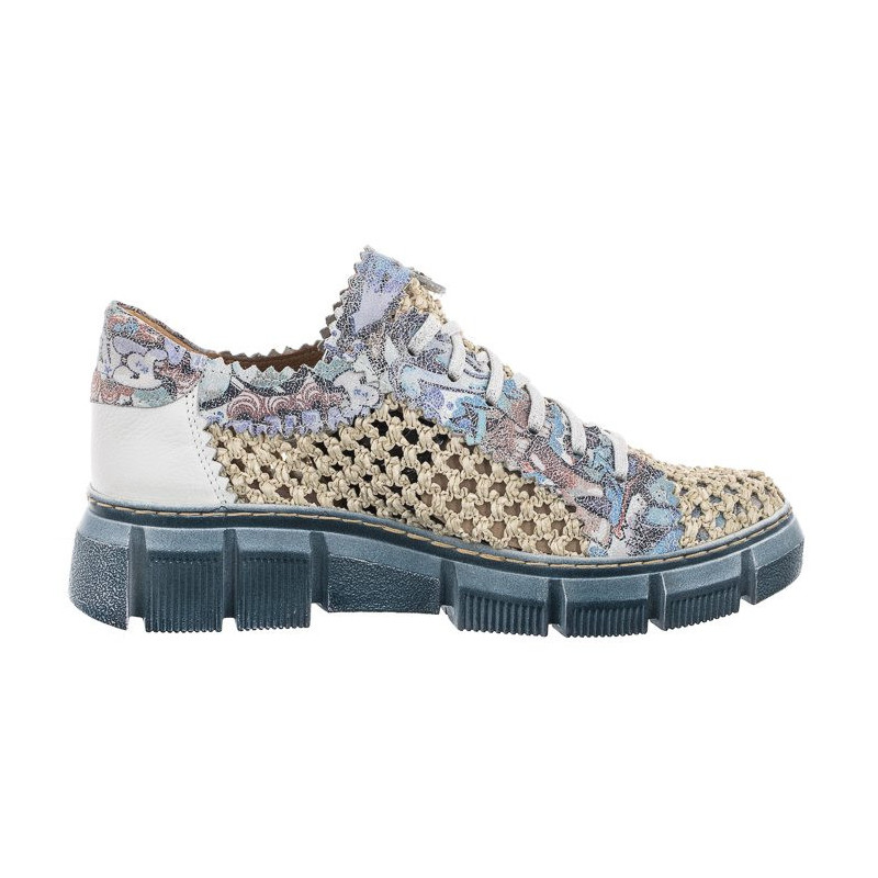 Maciejka Niebieskie/Beżowe 05850-06/00-1 (MA1006-a) batai