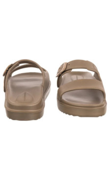 Tommy Hilfiger Th Double Strap Sandal Pearl Safari Canvas Pearlized FW0FW09114 0HT (TH1475-a) Moteriški batai/šlepetės