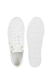 Tommy Hilfiger Th Foxing Sneaker Canvas White FW0FW09170 YBS (TH1477-a) sportiniai bateliai