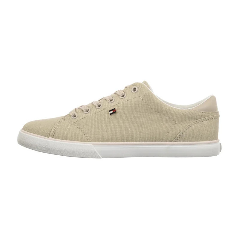 Tommy Hilfiger Th low Profile Vulc Canvas Classic Beige FW0FW09102 ACI (TH1479-b) sportiniai bateliai