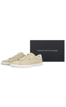 Tommy Hilfiger Th low Profile Vulc Canvas Classic Beige FW0FW09102 ACI (TH1479-b) sportiniai bateliai