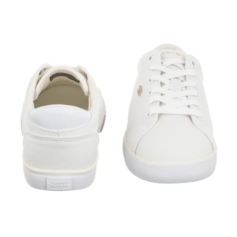 Tommy Hilfiger Th low Profile Vulc Canvas White FW0FW09102 YBS (TH1479-a) sportiniai bateliai