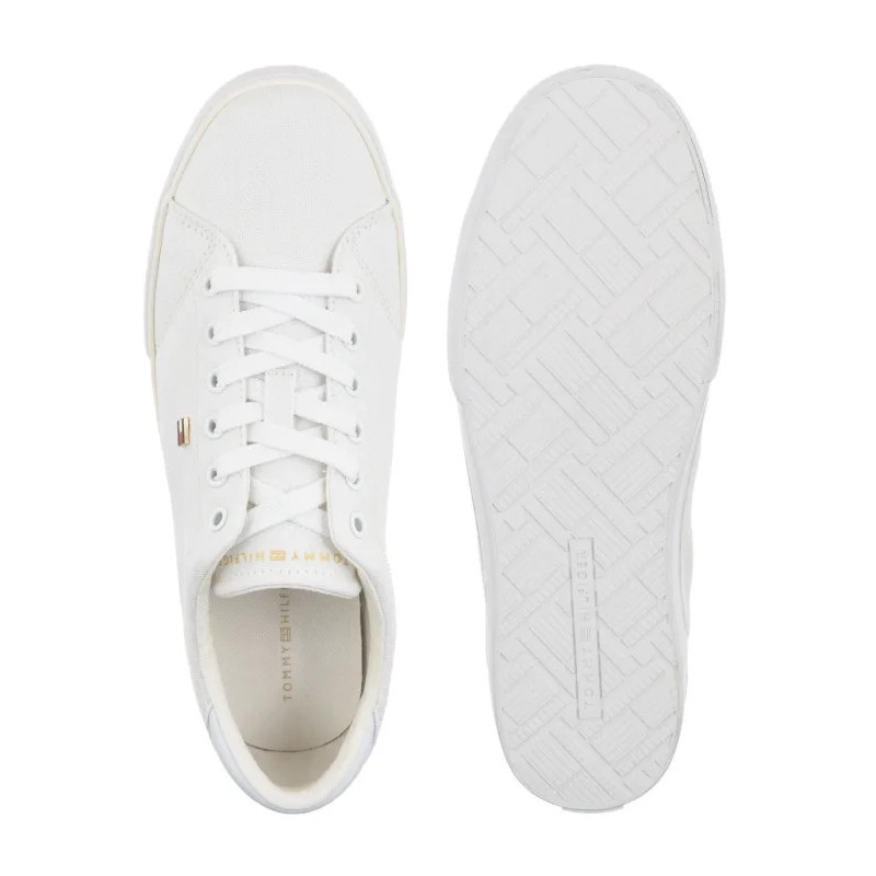 Tommy Hilfiger Th low Profile Vulc Canvas White FW0FW09102 YBS (TH1479-a) sportiniai bateliai