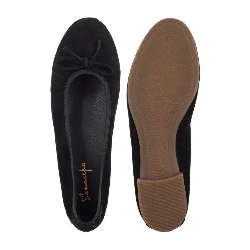 Maciejka Czarne Welur P6800-20/00-0 (MA1471-a) bateliai