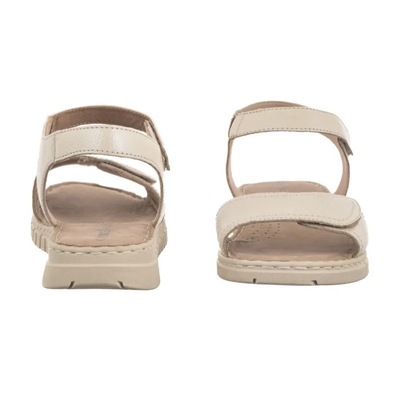 Caprice Perłowe 9-28103-44 119 Pearl Nappa (CP458-a) sandalai