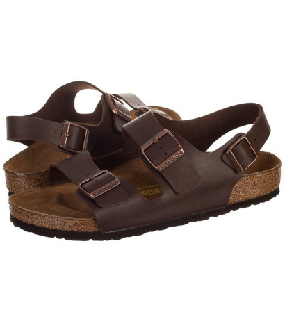 Birkenstock Milano 034701 Brązowe (BK9-a) sandalai