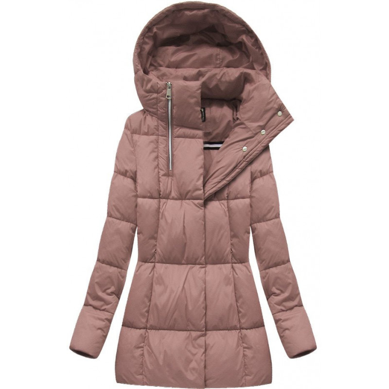 SHORT WINTER JACKET VINTAGE PINK (7750BIG) striukė SHORT WINTER JACKET VINTAGE PINK (7750BIG) striukė