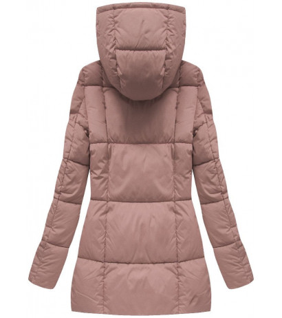 SHORT WINTER JACKET VINTAGE PINK (7750BIG) striukė