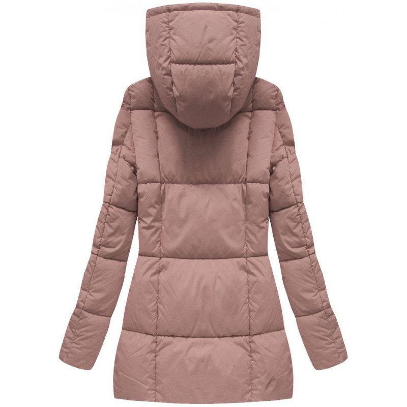 SHORT WINTER JACKET VINTAGE PINK (7750BIG) striukė SHORT WINTER JACKET VINTAGE PINK (7750BIG) striukė