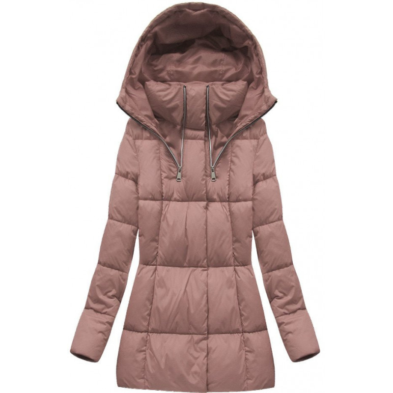 SHORT WINTER JACKET VINTAGE PINK (7750BIG) striukė SHORT WINTER JACKET VINTAGE PINK (7750BIG) striukė
