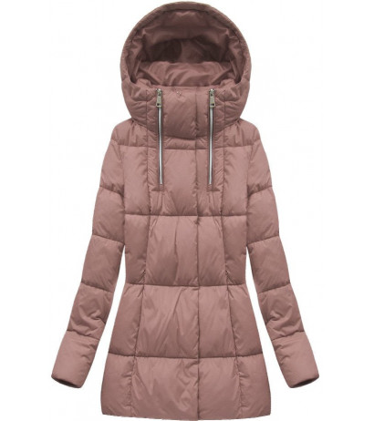 SHORT WINTER JACKET VINTAGE PINK (7750BIG) striukė