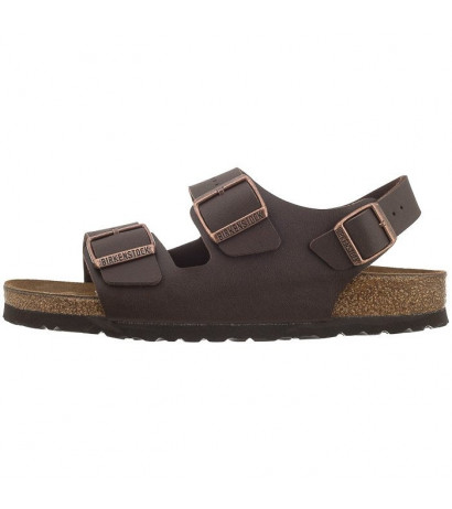 Birkenstock Milano Brązowe 034703 (BK10-d) sandalai