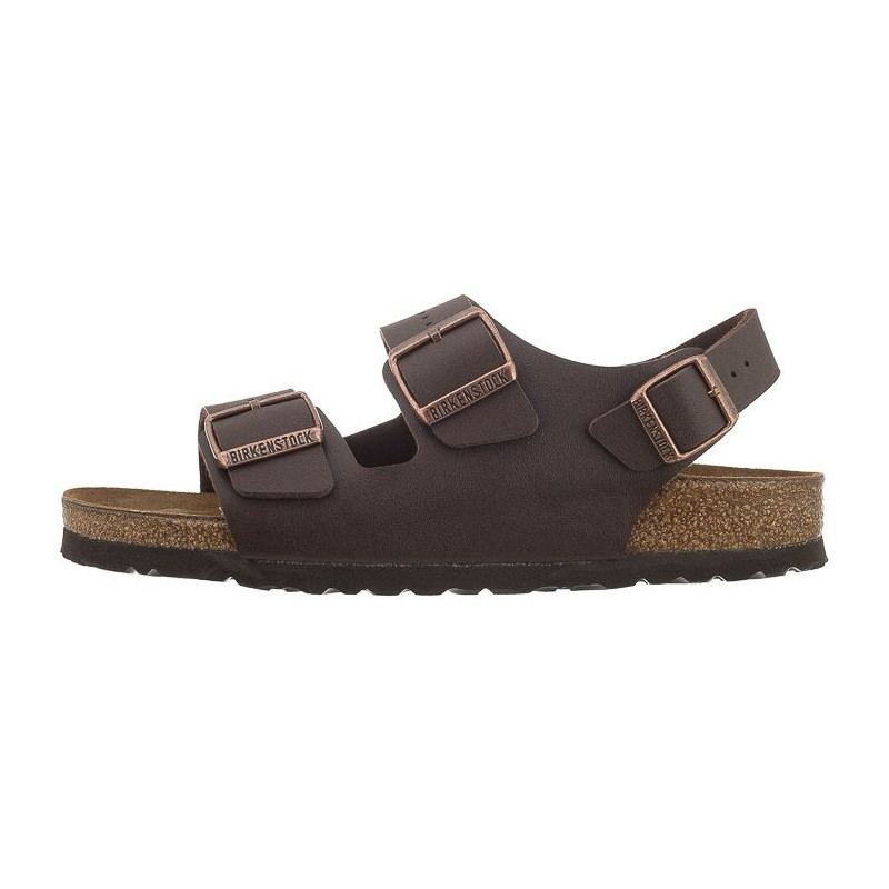 Birkenstock Milano Brązowe 034703 (BK10-d) sandalai