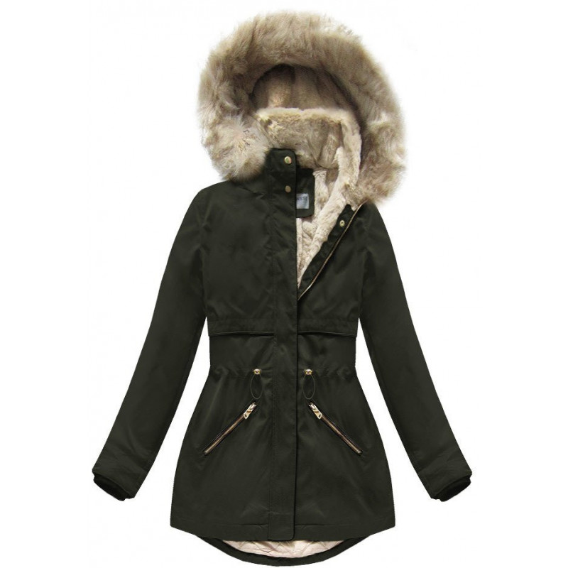 WARM PARKA ARMY (B1029) striukė getstyle