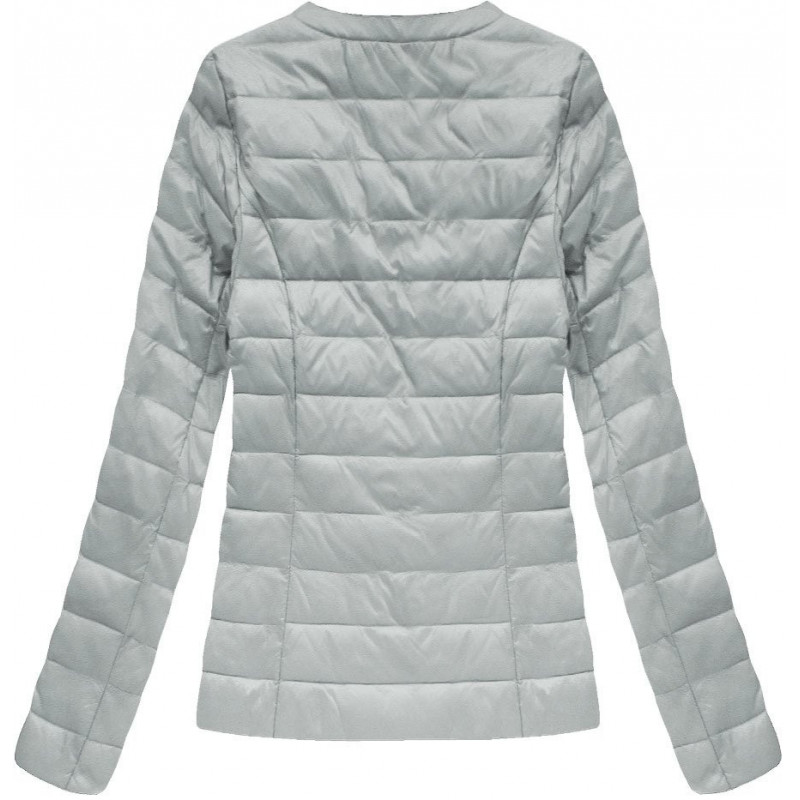 QUILTED JACKET GREY (1825) striukė QUILTED JACKET GREY (1825) striukė